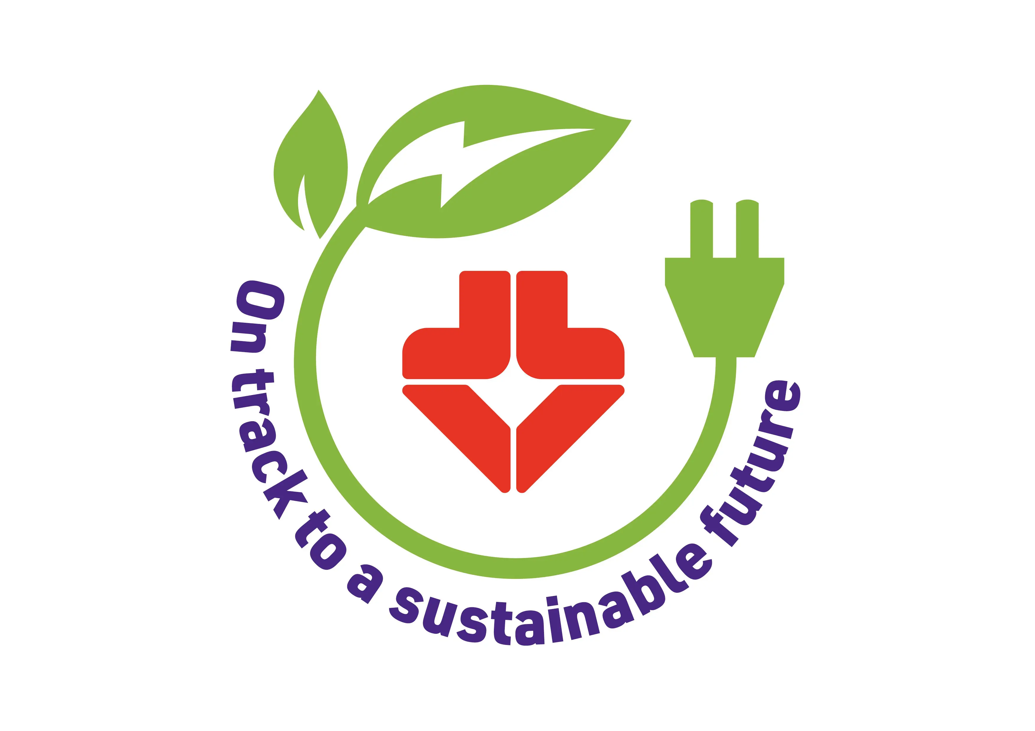Logo On track to a sustainable future Substantial reduction in CO2 emissions in first half year