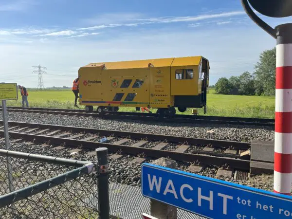 Geslaagde en leerzame veldtest ERTMS Trackbot